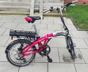 Elektryczny Nowy Rower Składany Składak LED Ebike Unisex