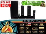 Kino domowe 2.1 Blu-Ray SONY BDV-Z7 * pilot * subwoofer aktywny CD DVD BD