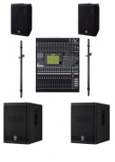 Zestaw nagłośnieniowy Yamaha Dxr 10 Dxs 12 + mikser 01v96i Polecam!