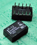 Przekaźnik P-12 miniaturowy styki dwubiegunowe 12V