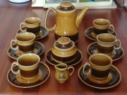 Porcefit Pruszków Zestaw Kawowy Oryginał PRL 16 elementów 