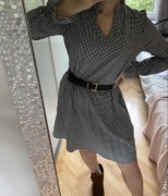 Sukienka w kratkę H&M