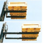 Hydrauliczne widły teleskopowe / widły pchające  Kooi Reachforks RG4-25