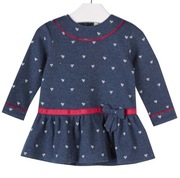 Nowa niebieska sukienka elegancka na święta r. 80