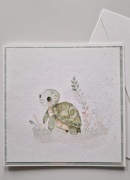 Ręcznie malowana kartka okolicznościowa