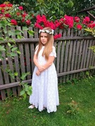 Przepiękna sukieneczka księżniczka 