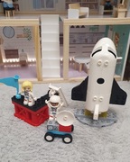 Lego duplo lot promem kosmicznym