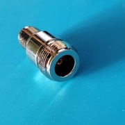 Złącze przejściówka TNC - N żeńskie/żeńskie F/F