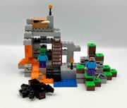 Lego Minecraft 21113 Jaskinia 100% z instrukcją