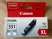 Oryginalny tusz Canon CLI-551 XL GY – Szary