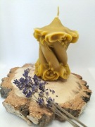 Świeca z wosku pszczelego 