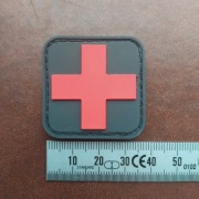 Naszywka Morale Patch-  APTECZKA / MEDYK GUMA  (mocowanie na rzep)