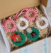 Zestaw ozdób na choinkę