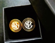 Spinki do koszuli mankietów Inter Mediolan nowe Prezent Szybka wysyłka
