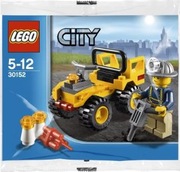 Lego City 30152 Quad górniczy Kopalnia Polybag MISB z 2012
