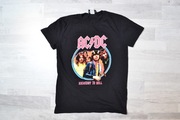 Koszulka AC/DC S t-shirt czarna bluzka metal rock and roll