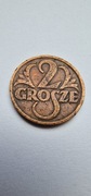 2 grosze- 1928r. 