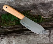 Nóż Ręcznie Robiony "Condor" bushcraft CUSTOM Jesion 50HF