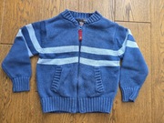 Rozpinany sweter Zygzak McQueen 100% bawełna H&M rozmiar 98