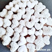 Magnesy z gipsu ceramicznego. Dzień Babci i Dziadka