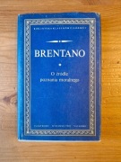 Franz Brentano O źródle poznania moralnego BIBLIOTEKA KLASYKÓW FILOZOFII