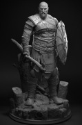 Figurka do Malowania Kratos God of War 8K SLA 1:16