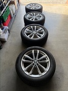 Fabryczne koła BMW 245/50/R19 zimowe Pirelli RunFlat,felga V-Spoke 691