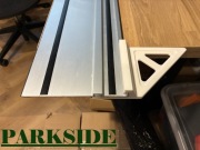 Przykładnica kątowa 90° i 45° do szyny Parkside