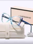 Piękne okulary zerówki z filtrem +etui