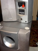 + AIWA Subwoofer SX-W50 + głośnik kolumna oraz głośniki Front Rear
