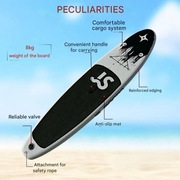 Deska SUP Ninja 335x82x15