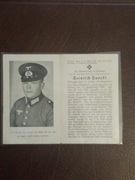 Dokument Nekrolog III Rzesza 