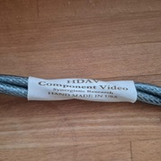 Video component amerykański kabel Synergistic Research 75 ohm coax rca 2m 