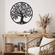 Dekoracja ścienna z metalu 2 szt loft / boho / industrial