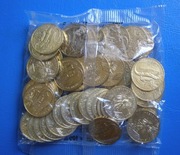 2 zł. 2009 r. Worek menniczy 50 sztuk "JASZCZURKA ZIELONA"