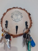 Manchester United. Wieszak na klucze. 