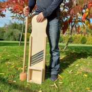 Szatkownica do Kapusty Bardzo Duża 4 Ostrza, Szufladka, Bukowe Drewno