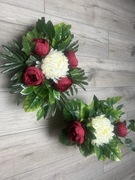 Ikebana, stroik na grób, kompozycja nagrobna