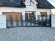 Brama Przesuwna ALUMINIUM SPAWANE – H=1,60m – Cena za mb – MS METAL KONCEPT