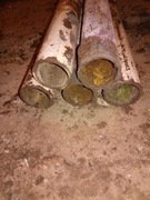 Rura stalowa rury stalowe na dowolny wymiar rurka 49mm dł 50cm 3szt