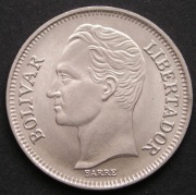 Wenezuela 1 bolivar 1989 - Simon Bolivar - stan menniczy -