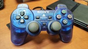 Niebieski Kontroler PAD SONY PlayStation 2 Oryginalny Dualshock 2
