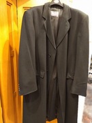 Płaszcz męski czarny marki BUGATTI. 100% CASHMERE