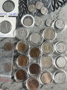 1zł prl 1985r. Doubled Die! Skrętka! 5zl 1958r, rzadkie mennicze.