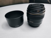 Canon EF 85mm f1,8 USM + ET-65 III  POLECAM