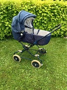 Wózek retro vintage mega bujany składany