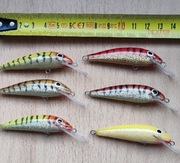 Wobler TP HM pstrąg , troć zestaw 6szt 