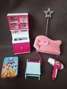 Mebelki mattel figurki 