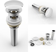 Komplet odpływowy Push-Open Chromowany 31mm do umywalek 