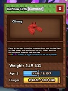 Roblox Grow a Garden | RAINBOW CRAB [COMMON]  | szybka dostawa